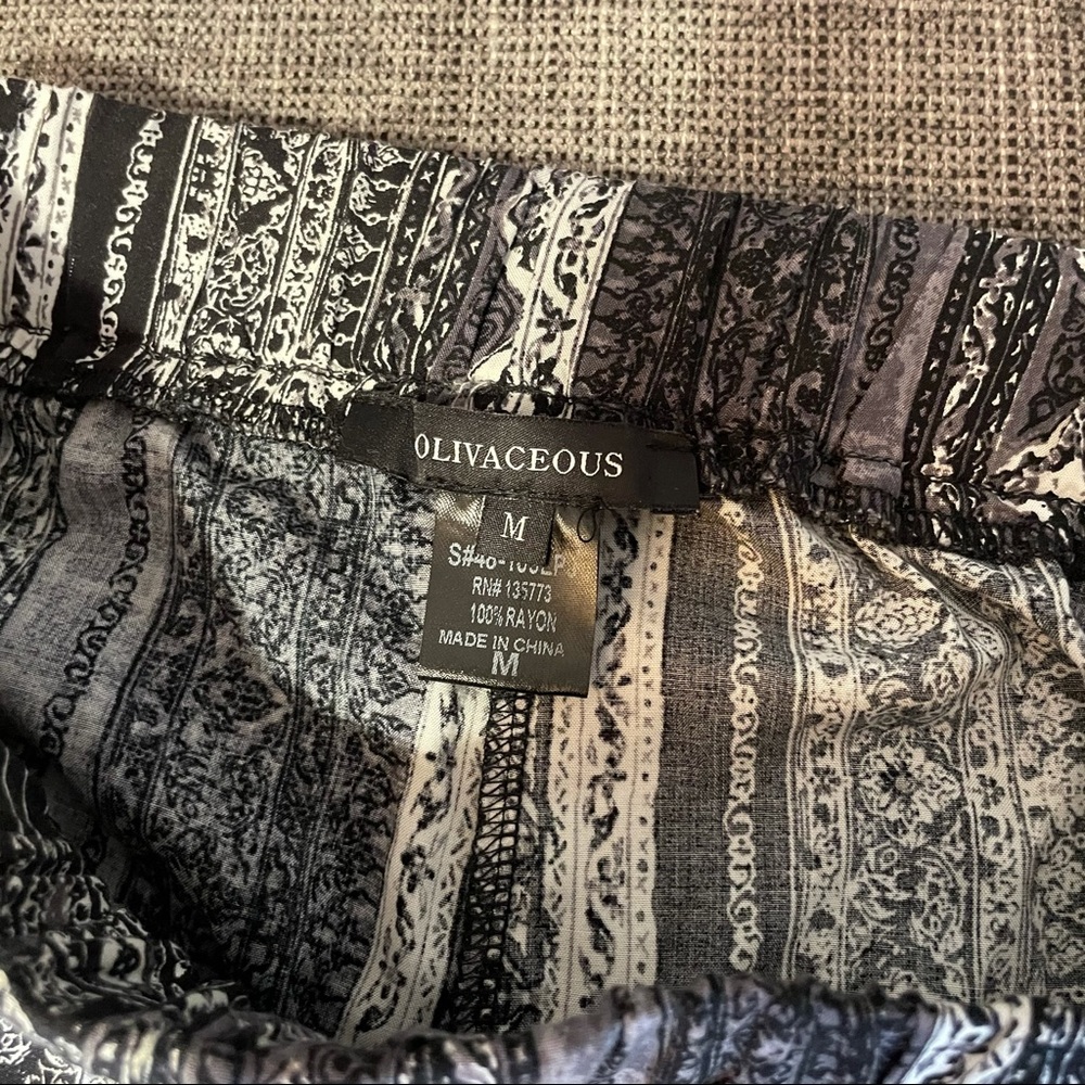 Olivaceous Soft Split Leg Pants - image 3